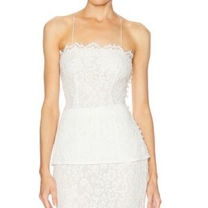 Helsa - The Forever Audrey Lace Casisole in White